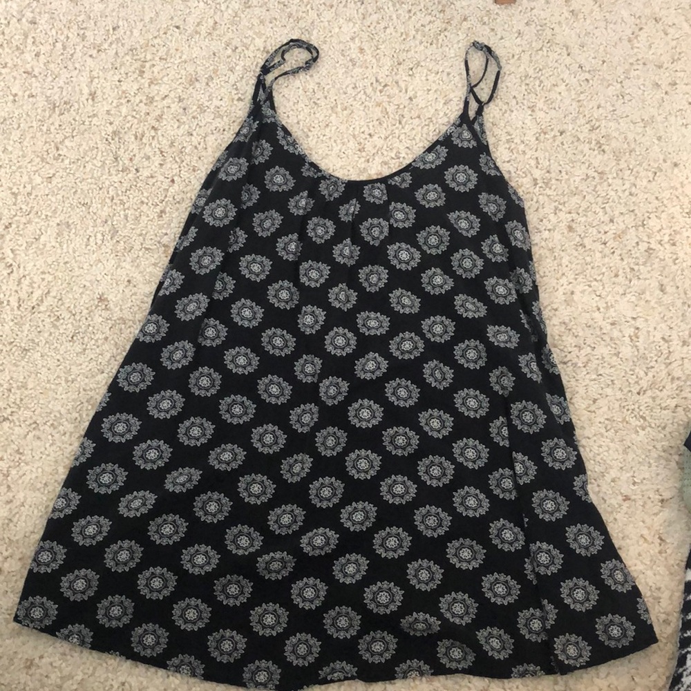 Forever 21 Black patterned dress
